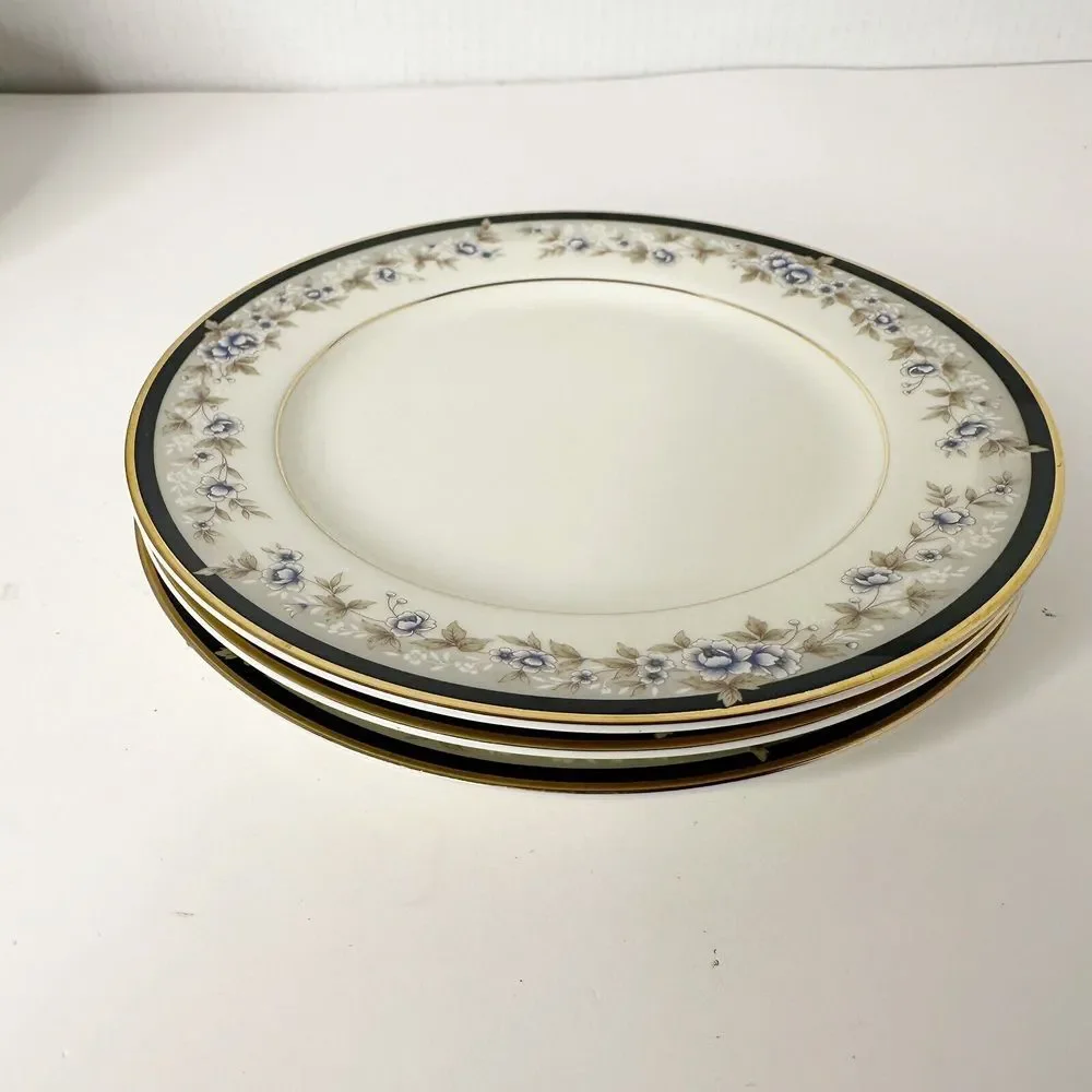 Seizan Fine China‎ Towada 7944 Made In Japan 7.5 Inches Set Of 3